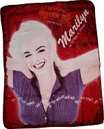Plaid polaire Marilyn Monroe