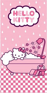 Serviette de plage Hello Kitty 70 x 140cm