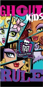 Serviette de plage Monster High 75 x 150cm