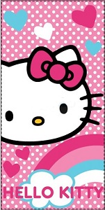 Serviette de plage Hello Kitty