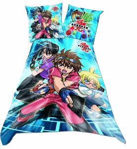 Parure Housse de couette Bakugan 140 x 200cm