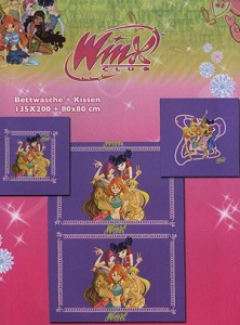 Parure Housse de couette Winx Club 140 x 200cm