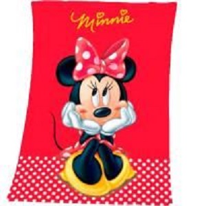 Plaid Minnie 70 x 140cm