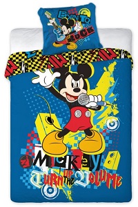 Parure housse de couette Mickey 160 x 200cm