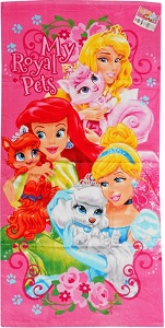 Serviette de plage  Princesses  70 x 140cm